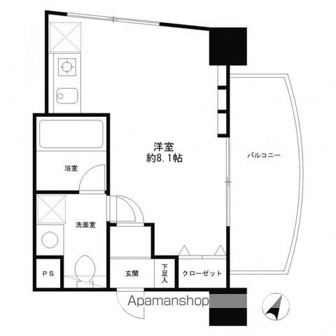 レジディア恵比寿の間取り写真