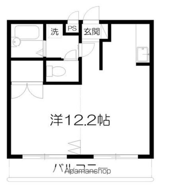 メゾン・ド・ピア[1R/30.21m2]の間取図