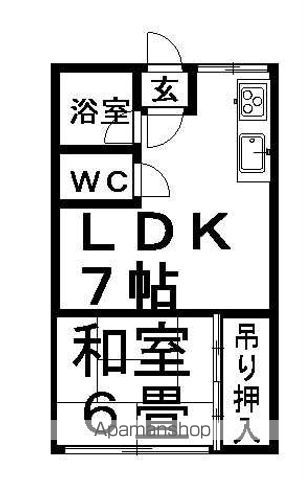 シティハイムラークの間取り写真