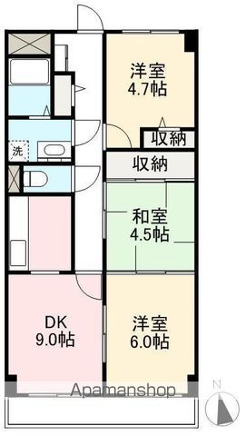 伏石パークアベニューの間取り写真