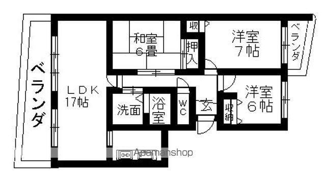 グラヂオーソの間取り写真