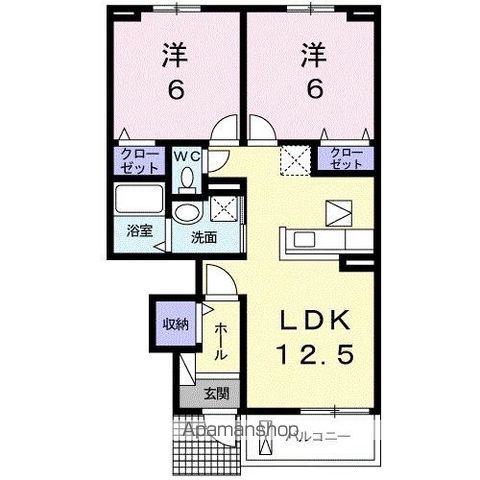 クラール木太Gの間取り写真