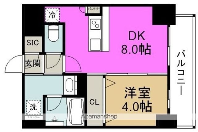 エステムコート大阪福島IIレイヤーの間取り写真