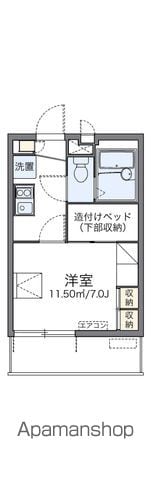レオパレス玉川ソレイユの間取り写真