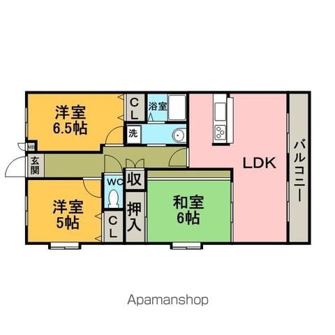 アペルIIの間取り写真