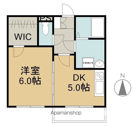 中屋マンションの間取り写真