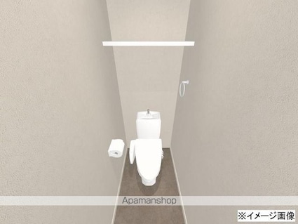 センターハーバー上福岡[1LDK/42.52m2]のトイレ