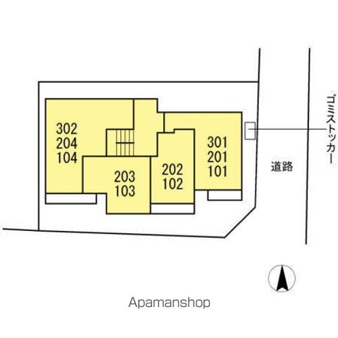 ファトーレ調布 202 ｜ 東京都調布市布田３丁目38-7（賃貸アパート1R・2階・21.54㎡） その22