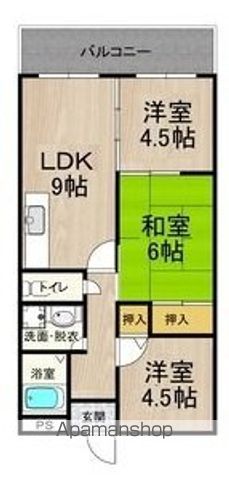 カーサフィオーレ壱番館の間取り写真