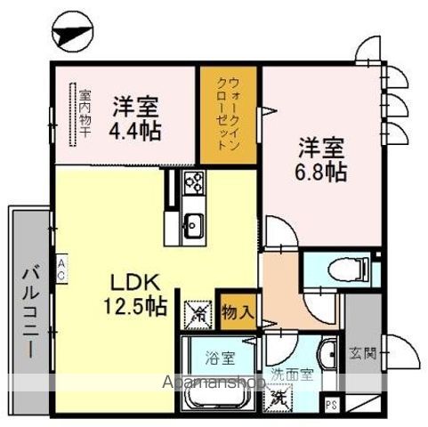 ファミールD希の間取り写真