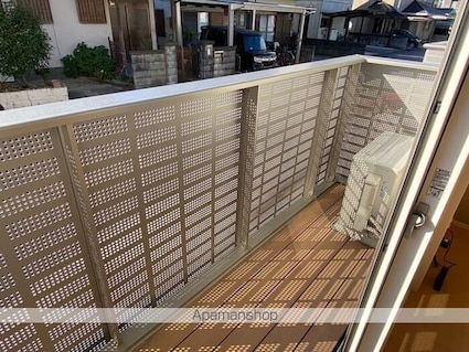 滋賀県栗東市川辺[2LDK/53.61m2]のバルコニー