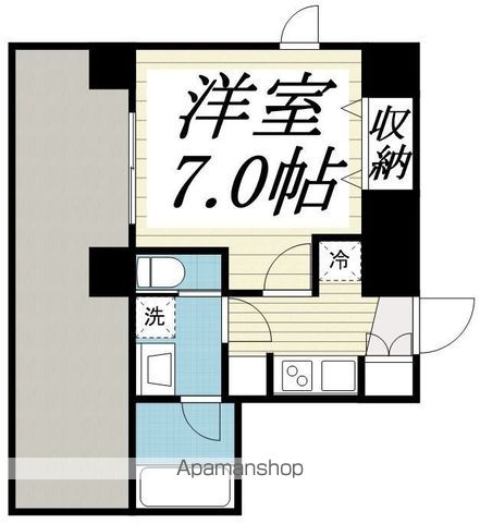 【立川市富士見町のマンションの間取り】