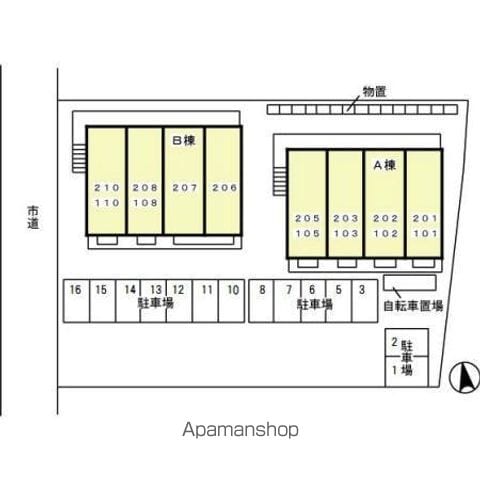 グリーンフォレストＡＺＵＭＩ　Ａ 201 ｜ 岐阜県各務原市蘇原野口町２丁目24-8（賃貸アパート1K・2階・36.95㎡） その20