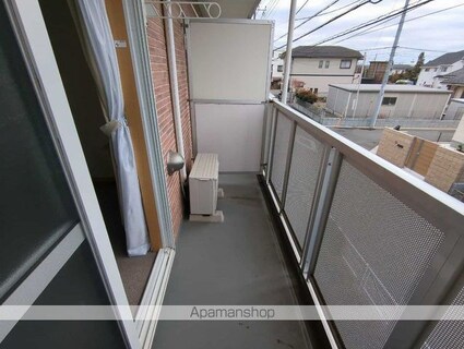 レオパレスけやき[1K/26.08m2]のバルコニー
