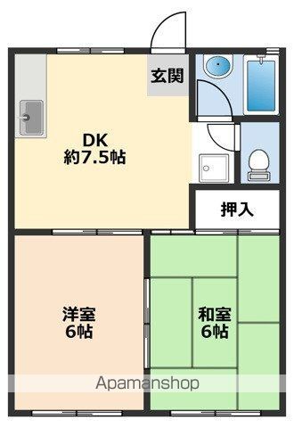 KNハイムの間取り写真