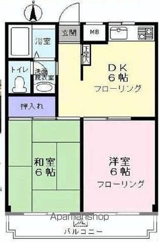 センチュリー三鷹の間取り写真
