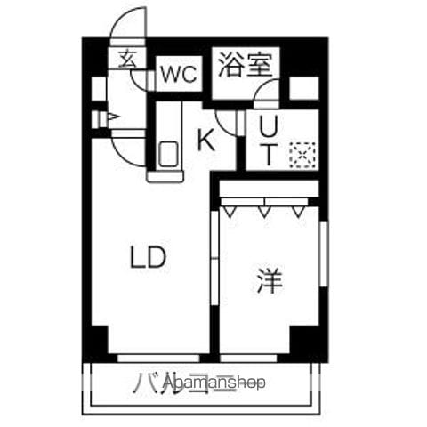キャロット13の間取り写真