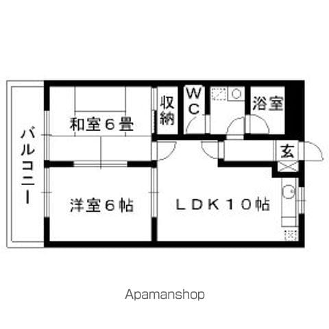 グリーンパーク春日の間取り