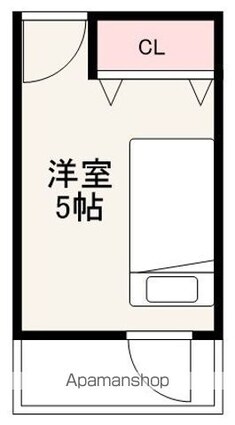 Ｃｒｅｕｓ（クリアス）[1R/8.28m2]の間取図