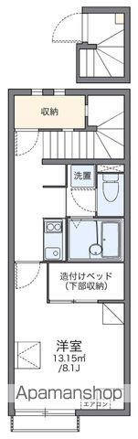 【レオネクストＨＩＧＨＷＯＯＤⅡの間取り】