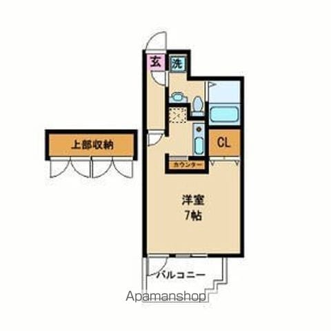 エステートモア赤坂の間取り写真