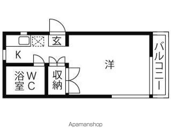 ペアコート大倉山の間取り