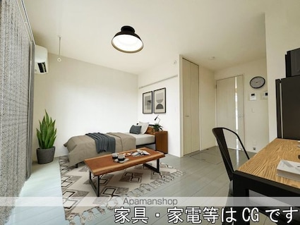 福島県福島市本内字南原[1R/27.56m2]のリビング・居間