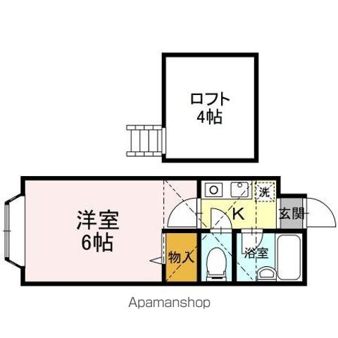 ベルシティ木ノ下の間取り写真