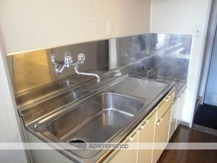 広島県福山市宮前町２丁目[1K/30.06m2]のキッチン