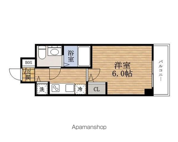 S−RESIDENCE北浜の間取り写真