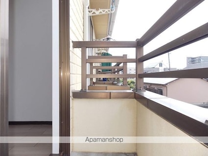 エバーグリーン[1R/20m2]のバルコニー