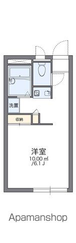 【レオパレスゴールデンピラの間取り】