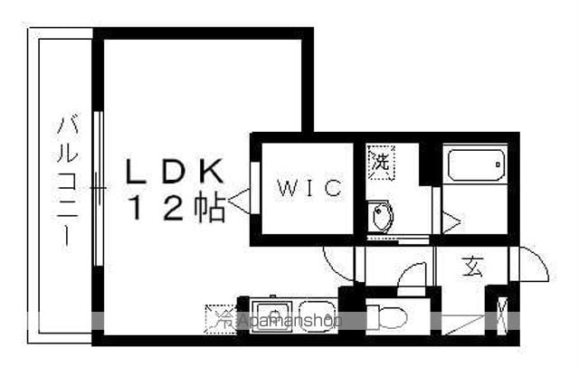 ＤーＲＯＯＭ八反野の間取り