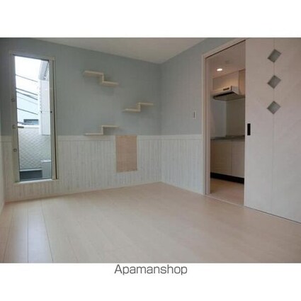 パルトネール豪徳寺Ａ棟[1K/22.09m2]のリビング・居間1