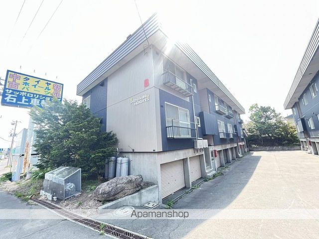 鈴真ハイツB棟の外観写真
