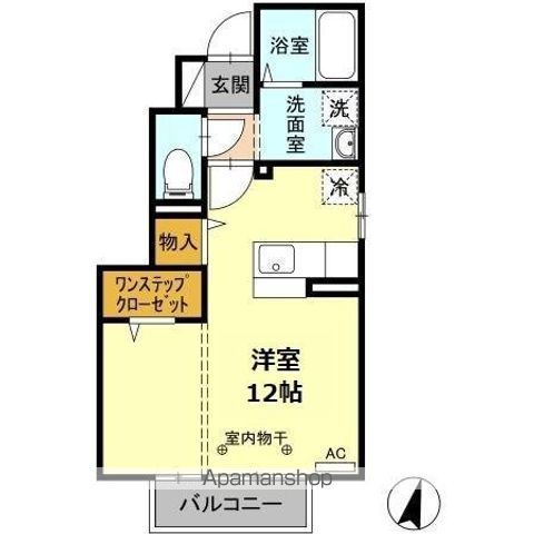 セブンフィールド Bの間取り写真