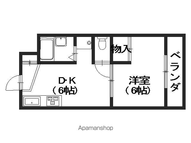 クレストビュー長束の間取り写真