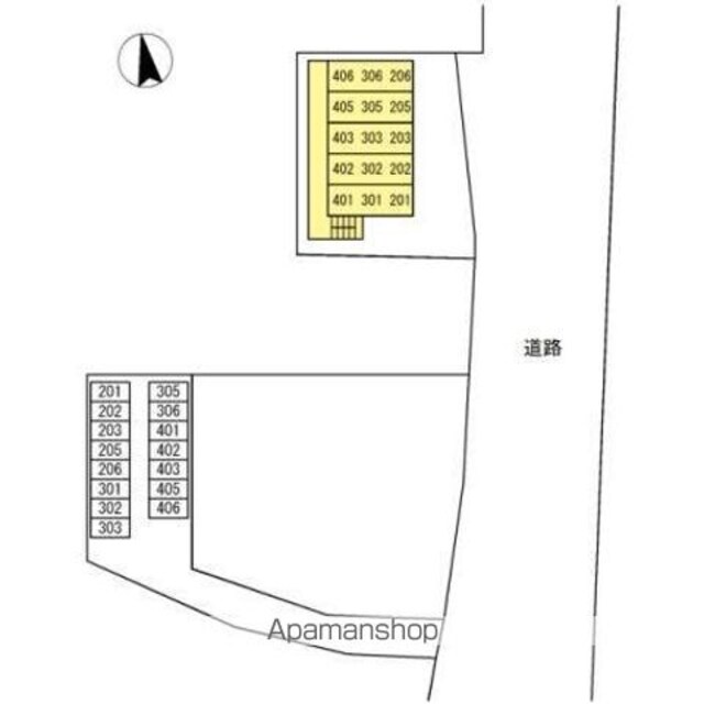 サウスプラザ六条[1LDK/49.6m2]の配置図