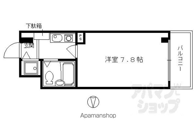 アルテハイム二条城の間取り写真