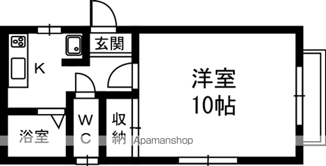 YOUR TOWN Oの間取り写真