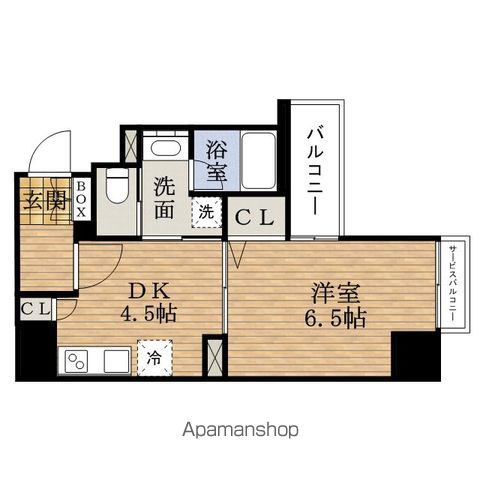PRESSANCEネオ心斎橋の間取り写真