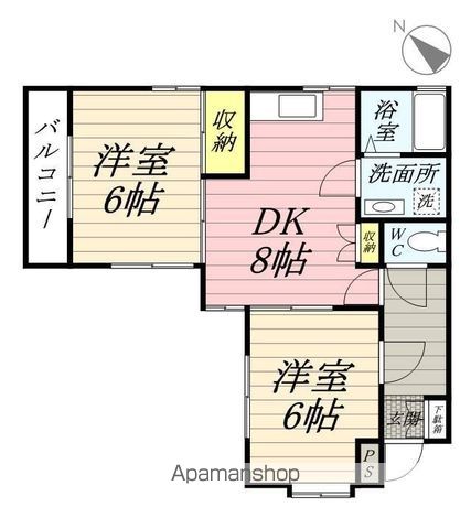 駒岡コートタウンE棟の間取り写真