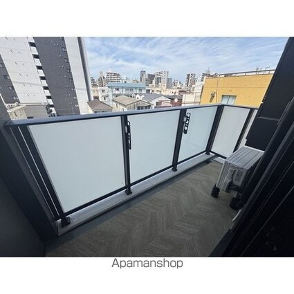 ザ・パークハビオ名古屋松原[1R/27.23m2]のバルコニー