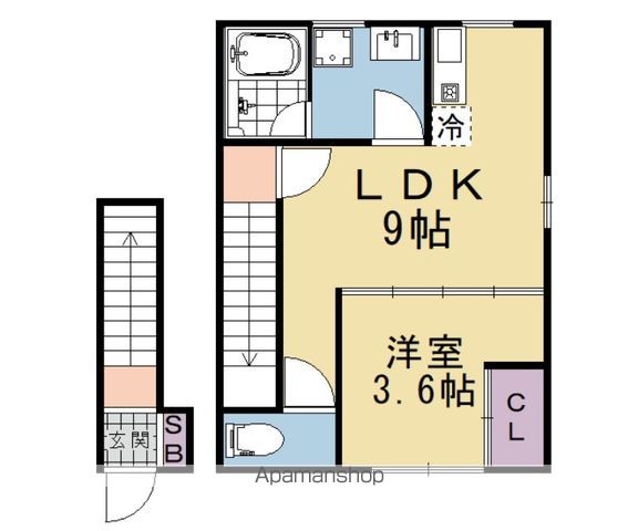Land桂の間取り写真