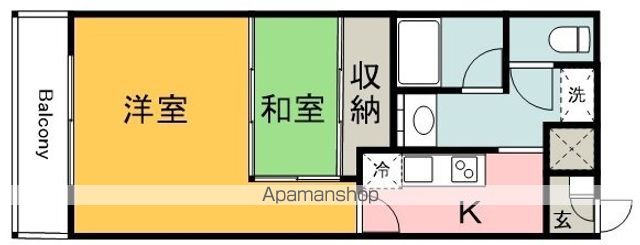 クレベール相原の間取り写真