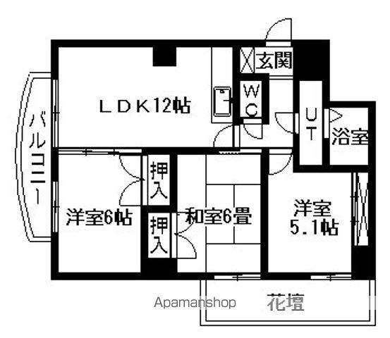 ロジュマン藤の間取り写真