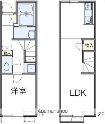 レオネクストソラーレ[1LDK/46.94m2]の間取図
