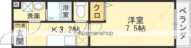 エスポワールの間取り写真