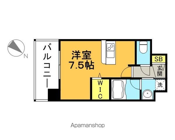 エンクレスト天神STAGEの間取り写真