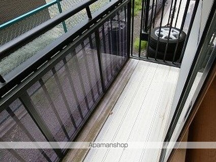岩手県盛岡市前九年３丁目[1K/27.74m2]のバルコニー